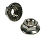 A2 - 304  St/St Serrated Flange Nuts DIN 6923, Morgans OJ