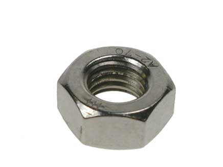 Hexagon Nut DIN934 A2 Stainless Steel, Morgans OJ