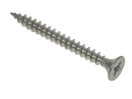A2 - 304 St/St General Purpose Chippy Woodscrews Pozi Csk Head, Morgans OJ