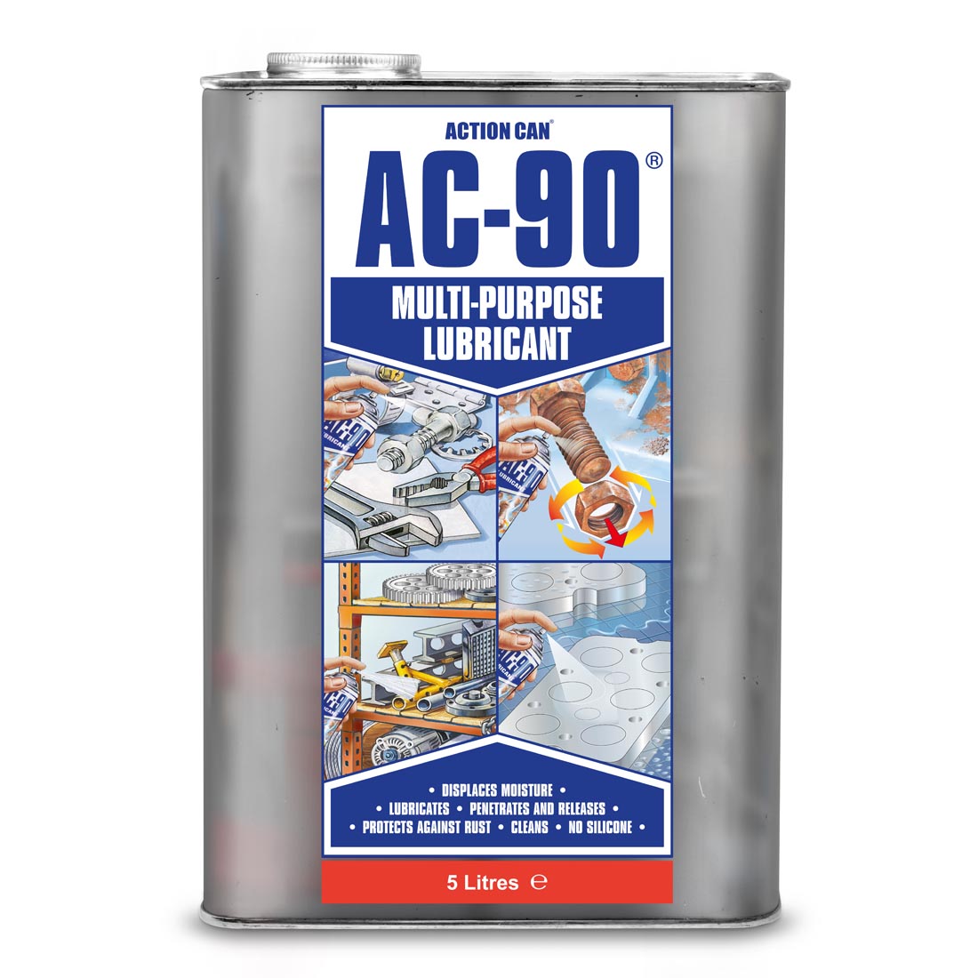 Carton of 4 AC90 Maintenance Fluid 5Ltr, Morgans OJ