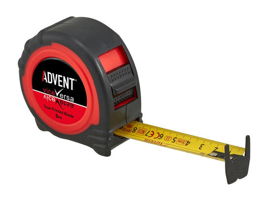 Vice Versa Dual Read Pocket Tape 5m (Width 25mm) (Metric only), Advent