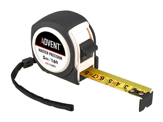 Master Precision Class 1 Tape 5m/16ft (Width 25mm), Advent