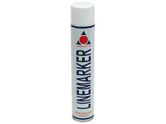 0901 Line Marking Spray Paint White 750ml, Aerosol