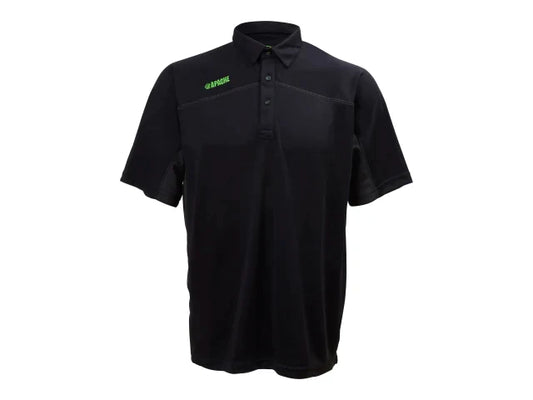 Langley Black Performance Polo Shirt - XL (44/46in), Apache
