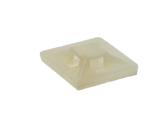 Natural Adhesive Bases. For use with cable ties., Morgans OJ
