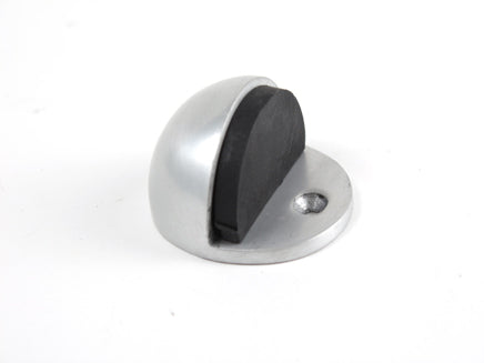 Aluminium Oval Shield Door Stop (1 per Card) SAA 43mm / 1.3/4" - HQ1101/4, Morgans OJ