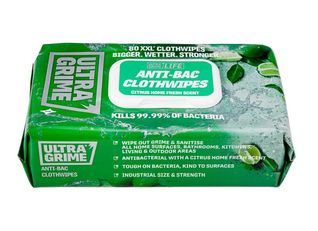 Ultra Grime Anti-Bac Wipes, MorgansOsw
