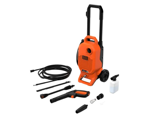BEPW1700 Pressure Washer 125 bar 240V, BLACK + DECKER