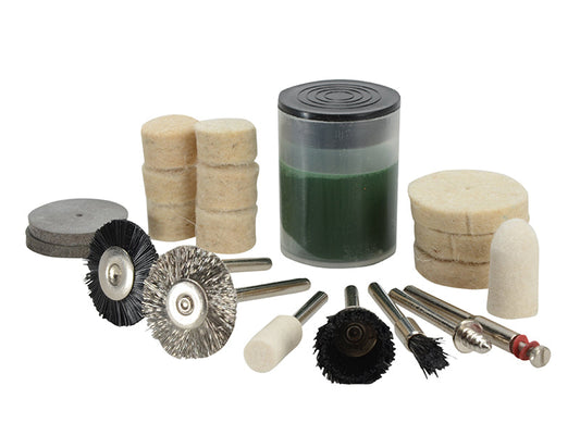 Cleaning & Polishing 20 Piece Kit, BlueSpot Tools