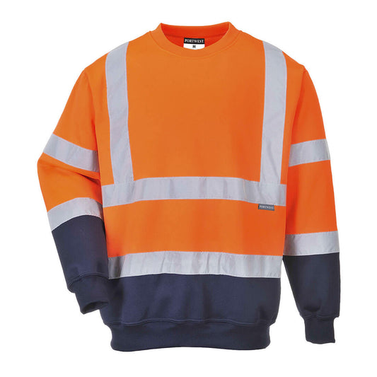 Hi-Vis Contrast Sweatshirt, Morgans PW