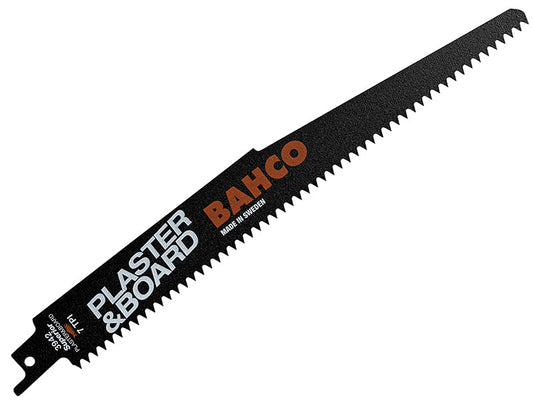 Reciprocating Blade for Plaster & Board 228mm 7 TPI (Pack 5), Bahco