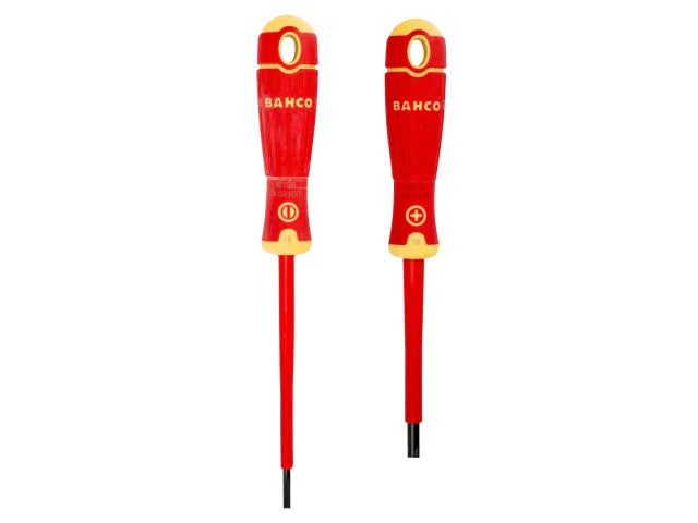 B220.002 BAHCOFIT Insulated Screwdriver Set, 2 Piece, Bahco