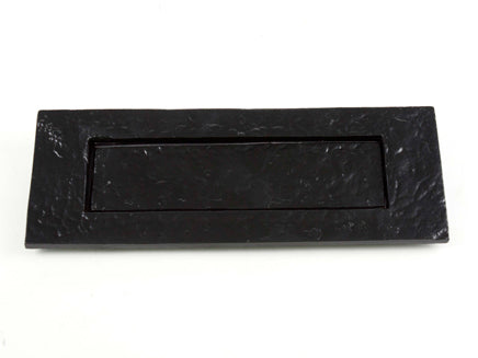 Black Antique Plain Letter Plate (1 per Card) EXB 254x76mm / 10"x3" - HQ1445/2, Morgans OJ