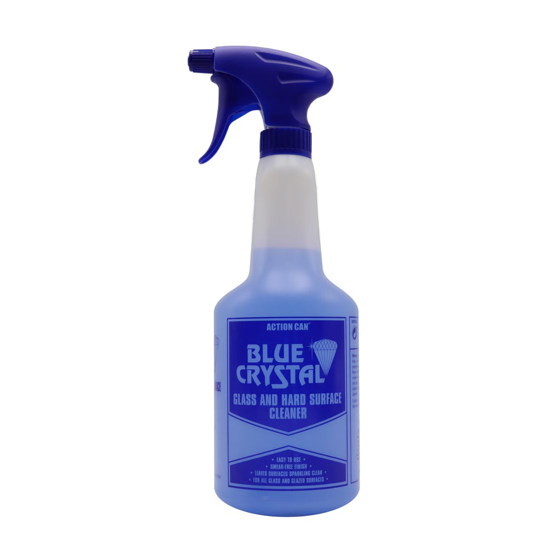 Carton of 12 Blue Crystal Glass Cleaner 750ml, Morgans OJ