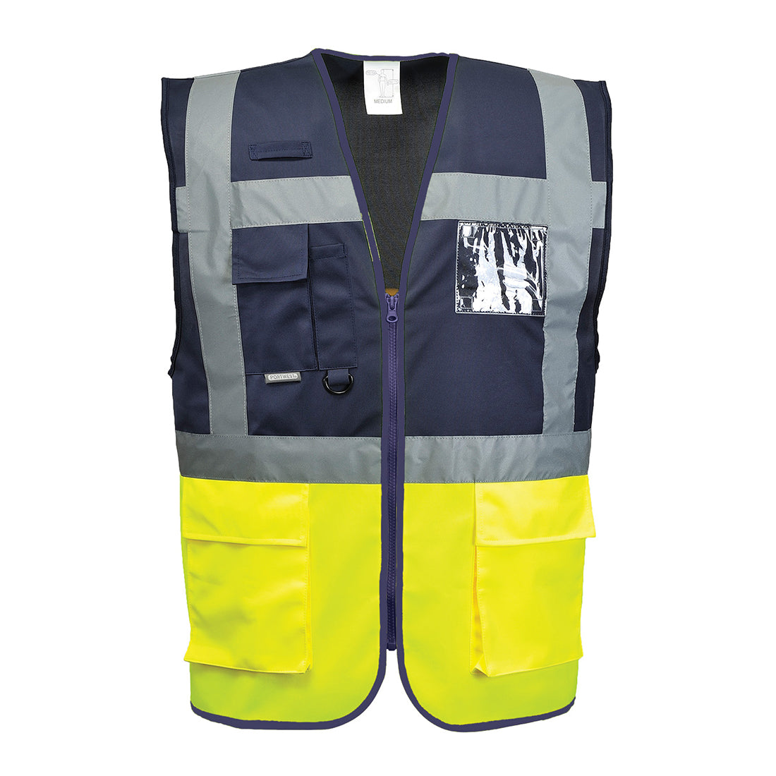 Paris Hi-Vis Contrast Executive Vest, Morgans PW