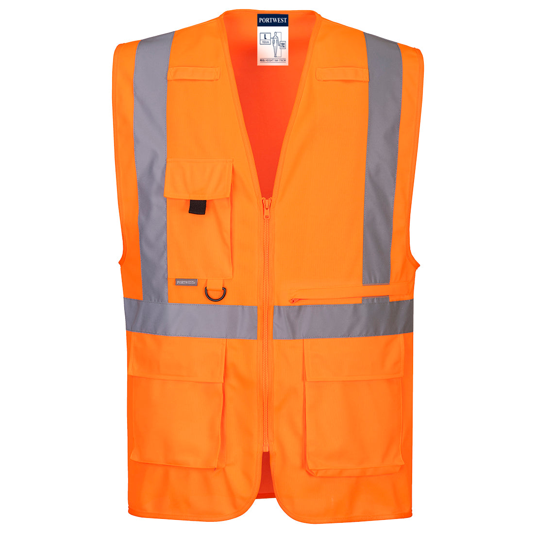 Hi-Vis Tablet Pocket Executive Vest, Morgans PW