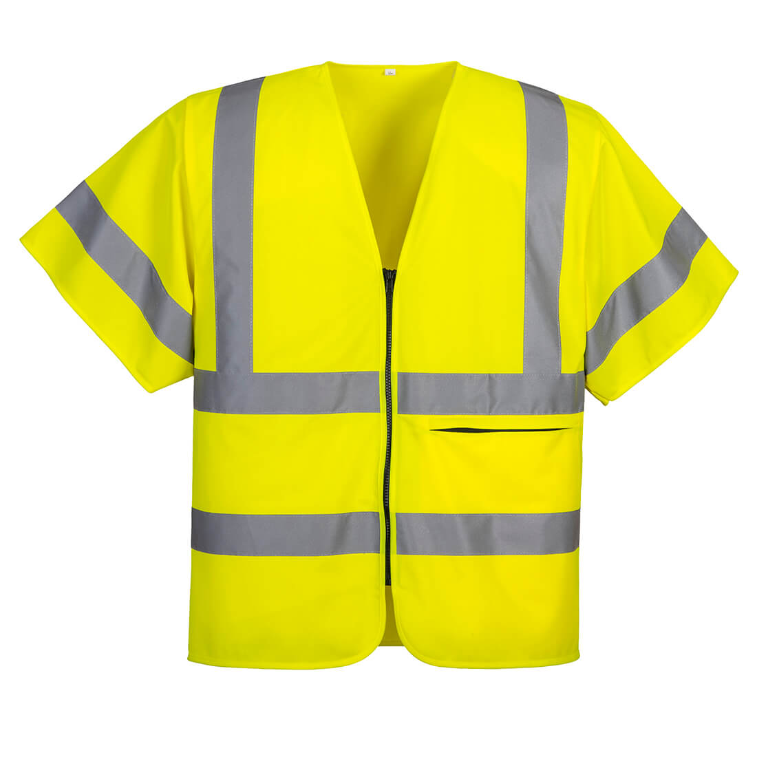 Hi-Vis Band and Brace Zip Vest S/S, Morgans PW