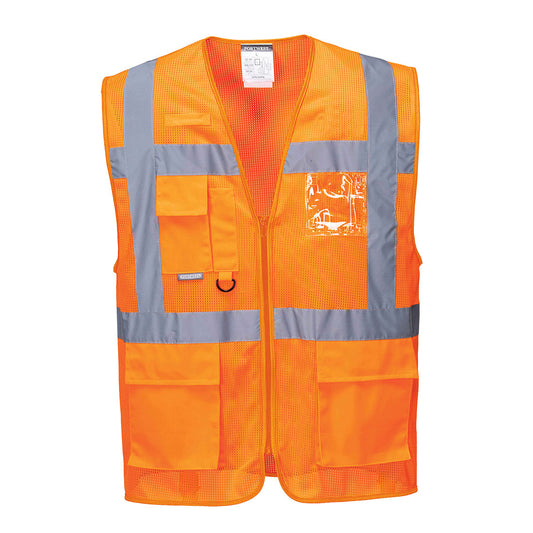 Athens Hi-Vis Mesh Executive Vest, Morgans PW