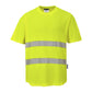 Hi-Vis Cotton Comfort Mesh Insert T-Shirt S/S, Morgans PW