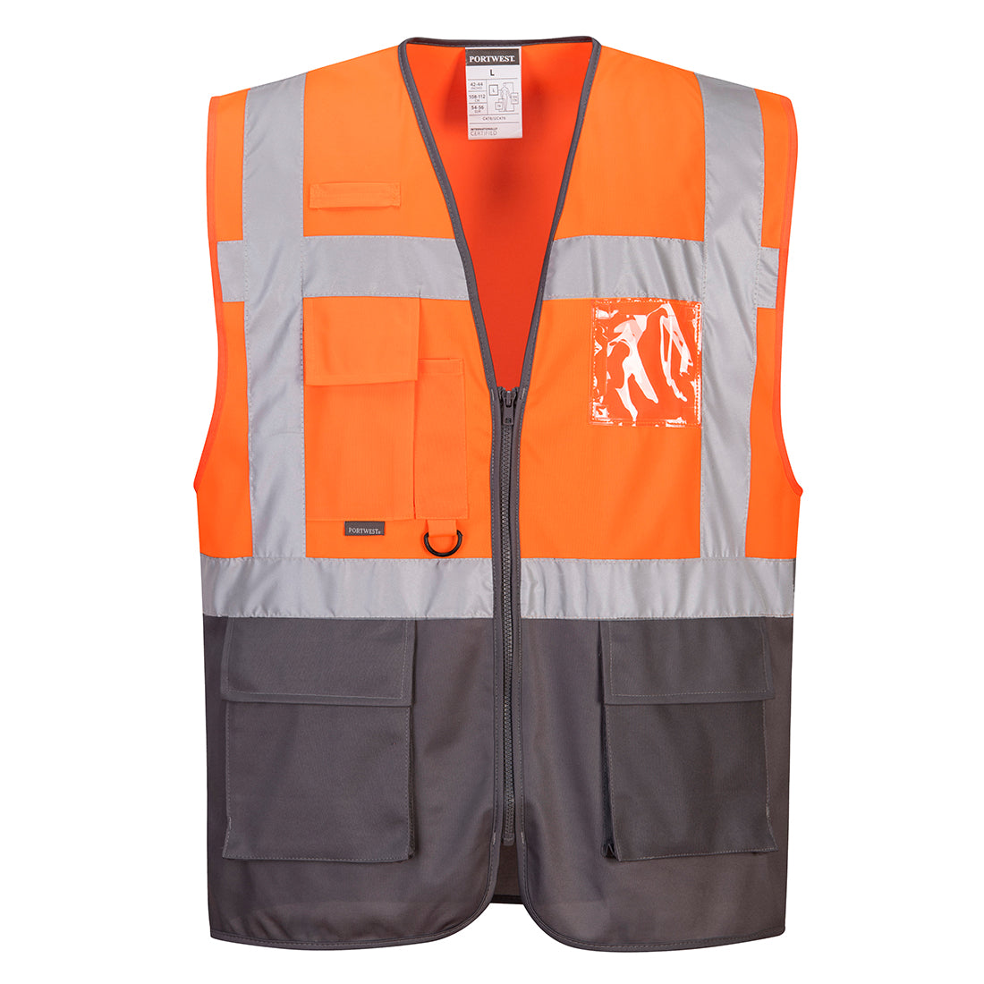 Warsaw Hi-Vis Contrast Executive Vest, Morgans PW
