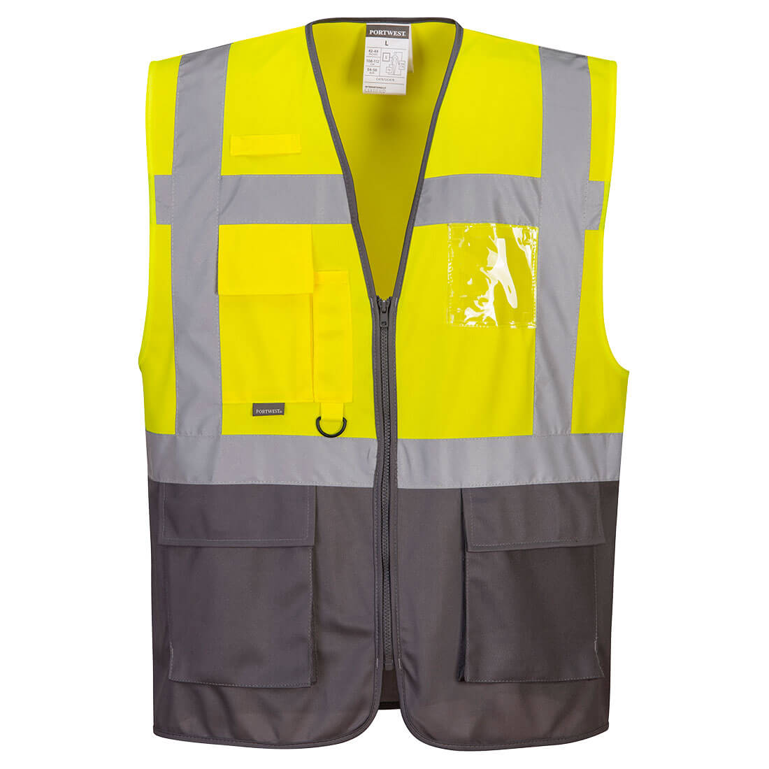 Warsaw Hi-Vis Contrast Executive Vest, Morgans PW