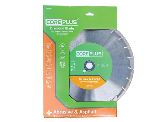 AB350 Abrasive & Asphalt Diamond Blade 350mm, CorePlus