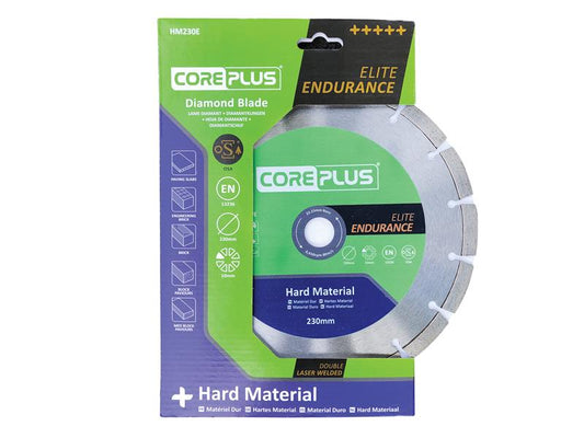 HM230E Elite Hard Material Diamond Blade 230mm, CorePlus