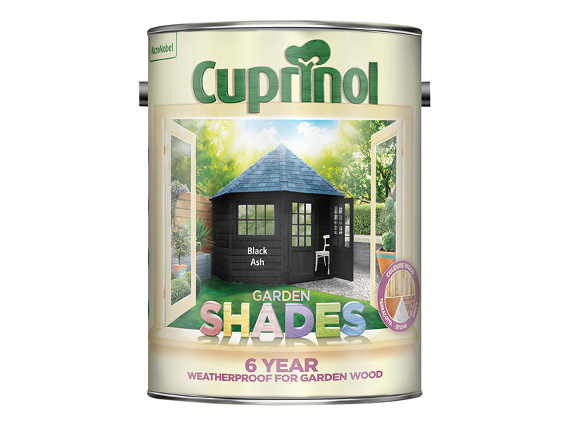 Garden Shades Black Ash 5 litre, Cuprinol