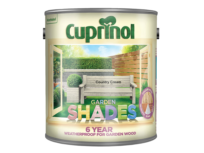 Garden Shades Country Cream 2.5 litre, Cuprinol