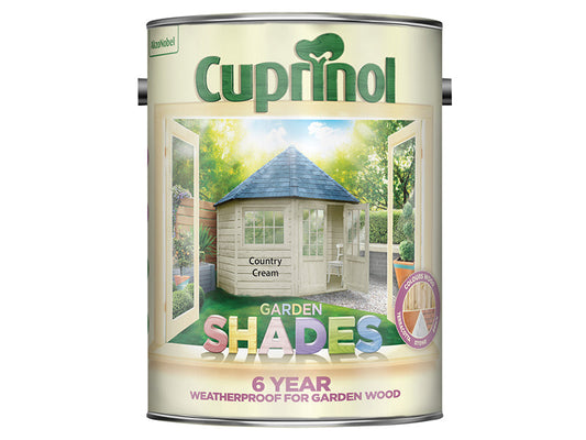 Garden Shades Country Cream 5 litre, Cuprinol