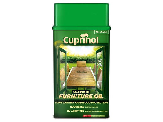 Ultimate Furniture Oil Mahogany 1 litre, Cuprinol