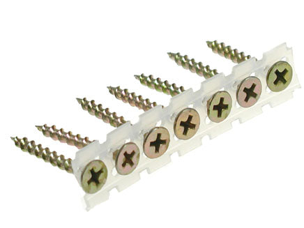 Collated Drywall Screws Bugle Head Coarse Thread ZYP CE, Morgans OJ