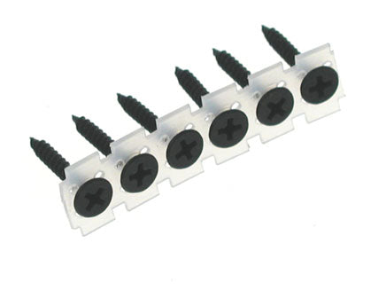Collated Drywall Screws Bugle Hd Fine Thread Black Phos CE, Morgans OJ