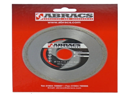 Continuous Rim Diamond Blade, Morgans OJ