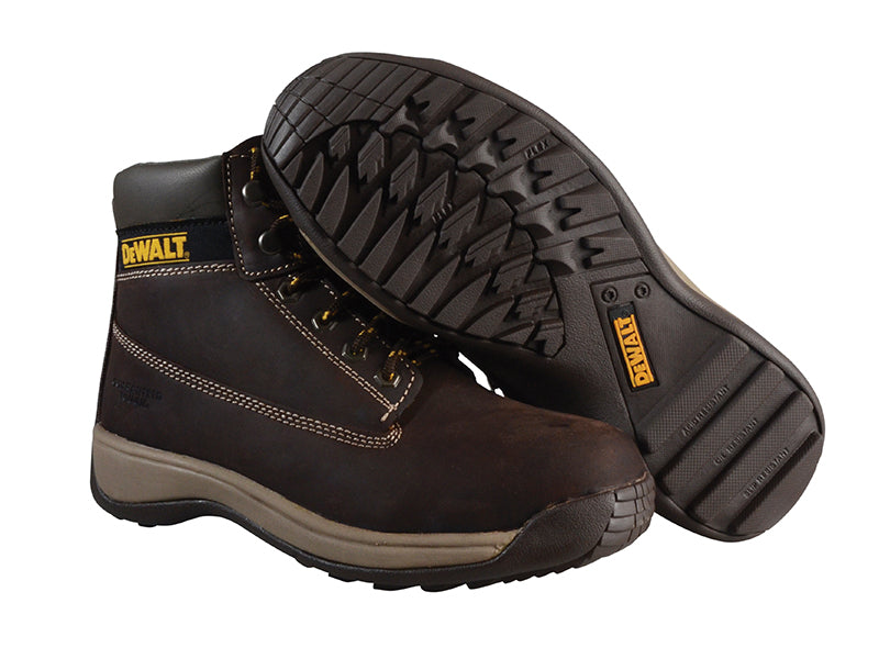 Apprentice Hiker Nubuck Boots Brown UK 6 EUR 39, DEWALT