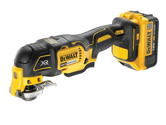 DCS355M1 XR Brushless Oscillating Multi-Tool 18V 1 x 4.0Ah Li-ion, DEWALT