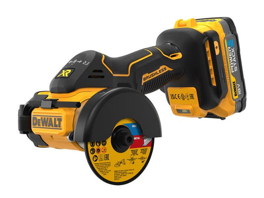 DCS438E2T XR BL Cut Off Tool 18V 2 x POWERSTACK™ Li-ion, DEWALT