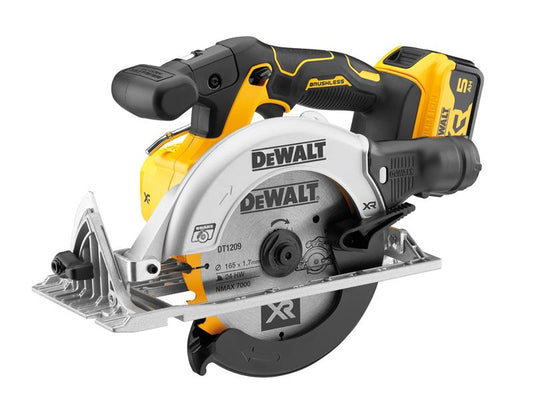 DCS565P2 XR Brushless Circular Saw 18V 2 x 5.0Ah Li-ion, DEWALT