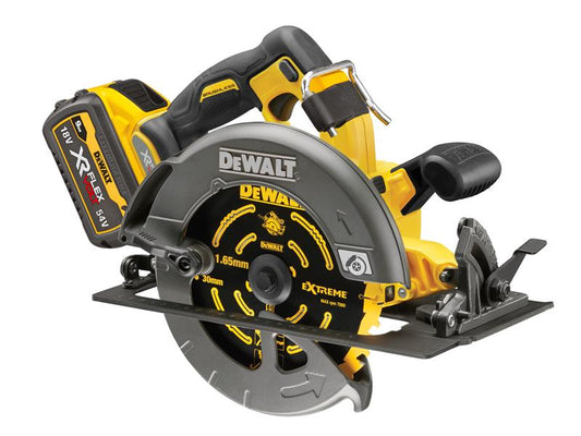 DCS578X2 XR FlexVolt Circular Saw 190mm 54V 2 x 3.0Ah Li-ion, DEWALT