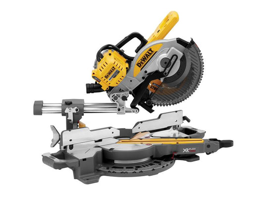 DCS727N XR FlexVolt Slide Mitre Saw 250mm 54V Bare Unit, DEWALT