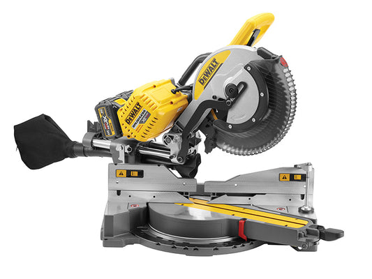 DHS780T2 XR FlexVolt Mitre Saw 305mm 54V 2 x 2.0Ah Li-ion, DEWALT