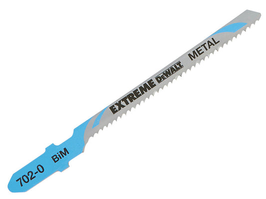 HSS Metal Cutting Jigsaw Blades Pack of 5 T118EOF, DEWALT