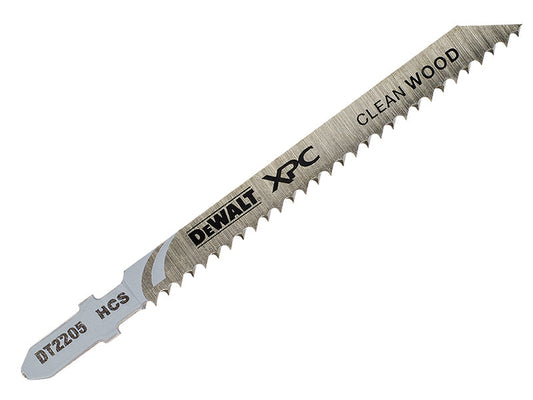 XPC HCS Wood Jigsaw Blades Pack of 5 T101B, DEWALT