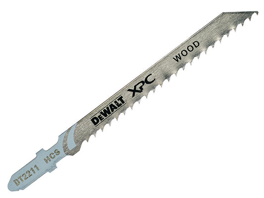 XPC HCS Wood Jigsaw Blades Pack of 5 T111C, DEWALT