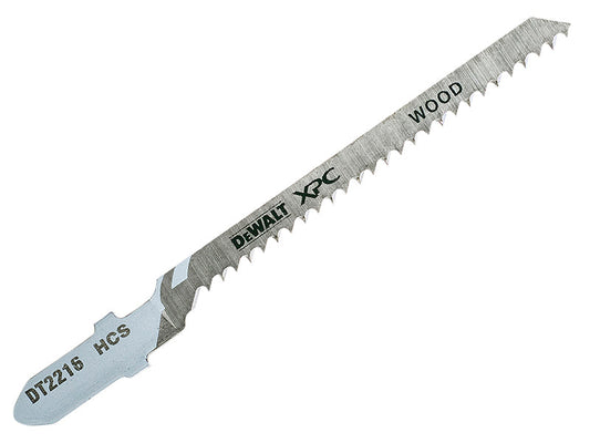 XPC HCS Wood Jigsaw Blades Pack of 5 T119BO, DEWALT