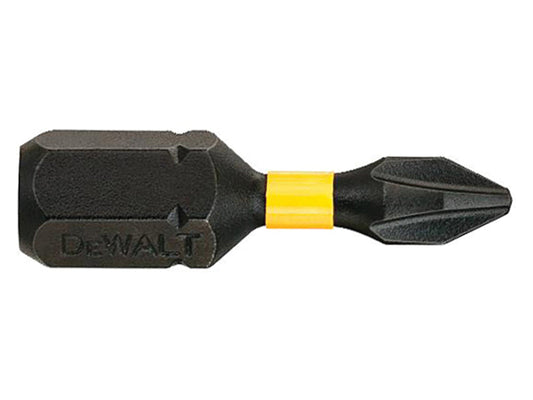 Impact Torsion Bits PH1 x 25mm (Pack 5), DEWALT