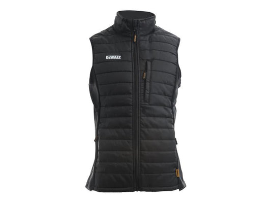 Force Lightweight Padded Gilet Black - M (42in), DEWALT