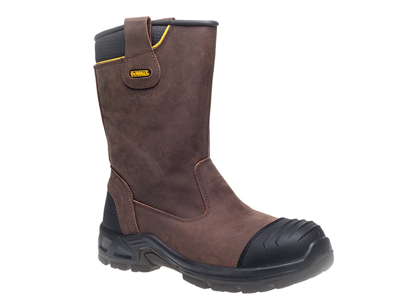 Millington S3 Waterproof Rigger Boots UK 12 EUR 47, DEWALT