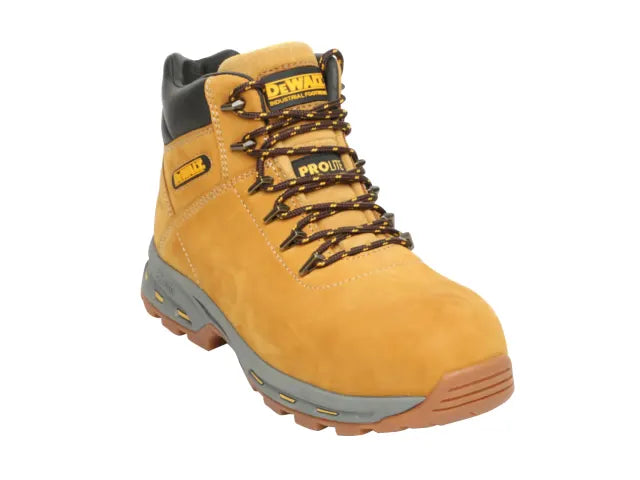 Reno Pro-Lite Safety Boots Wheat UK 8 EUR 42, DEWALT