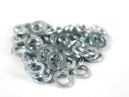Single Coil Rectangular Spring Washers DIN 127B BZP, Morgans OJ